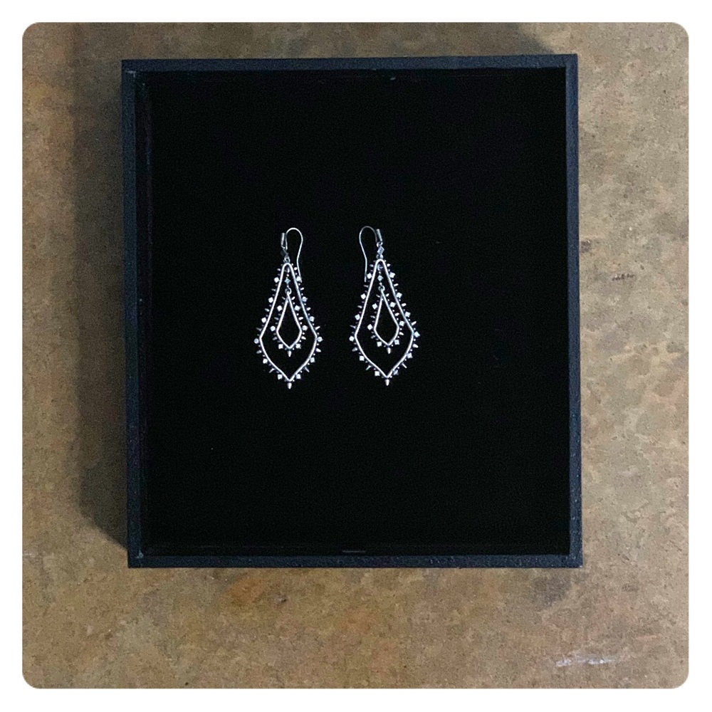 Kendra Scott Diamond Drop Earrings